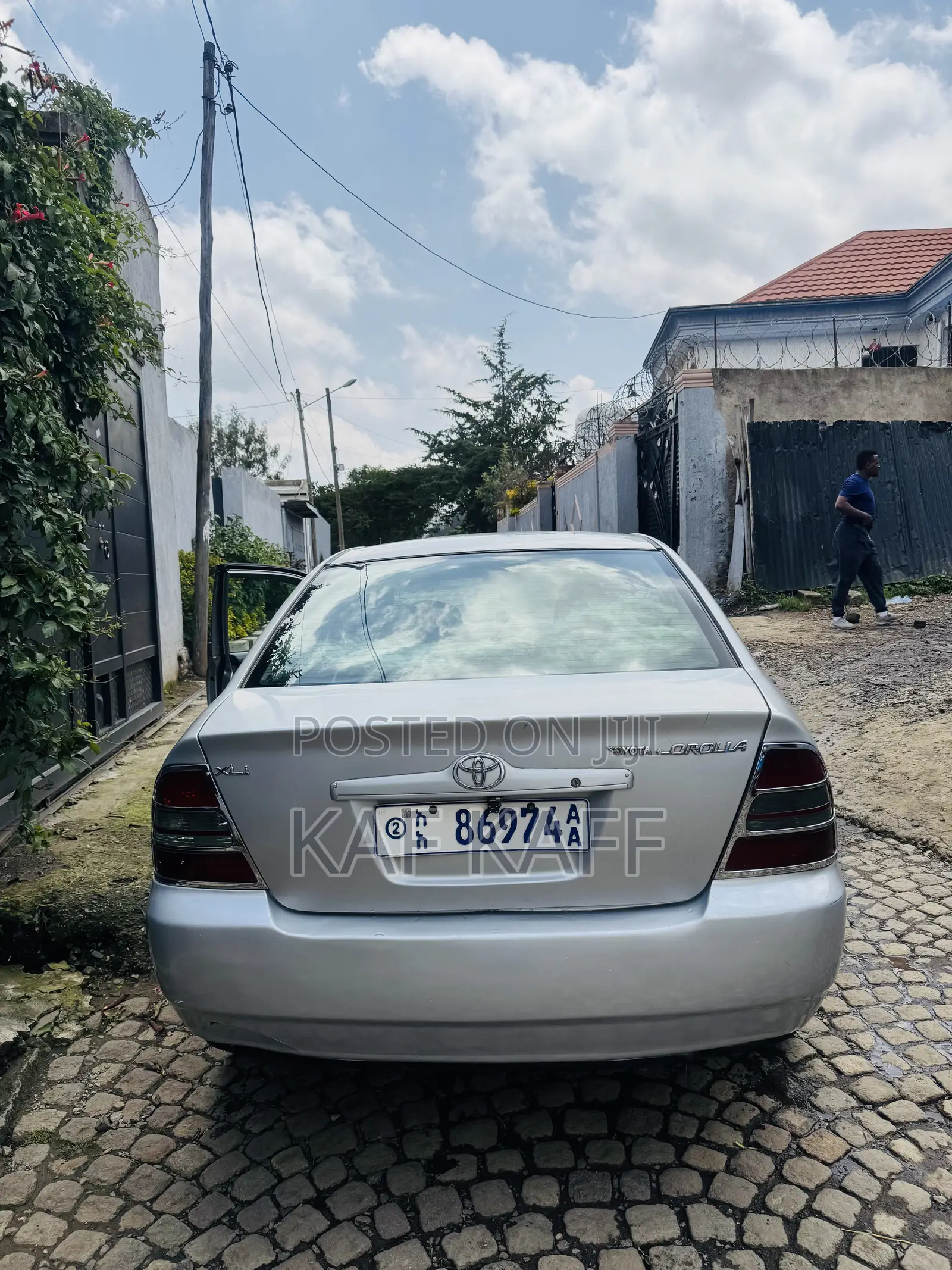 Toyota Corolla Sedan 2003 Gray
