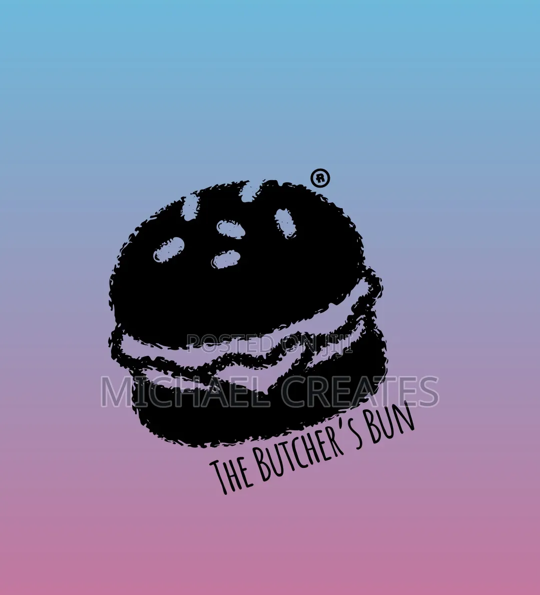 NEW! This Is a Promotional Banner of a Burger Company
