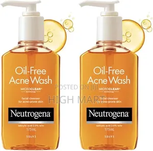 Neutrogena Oil-Free Acne Face Wash, Salicylic Acid Facial Cleanser
