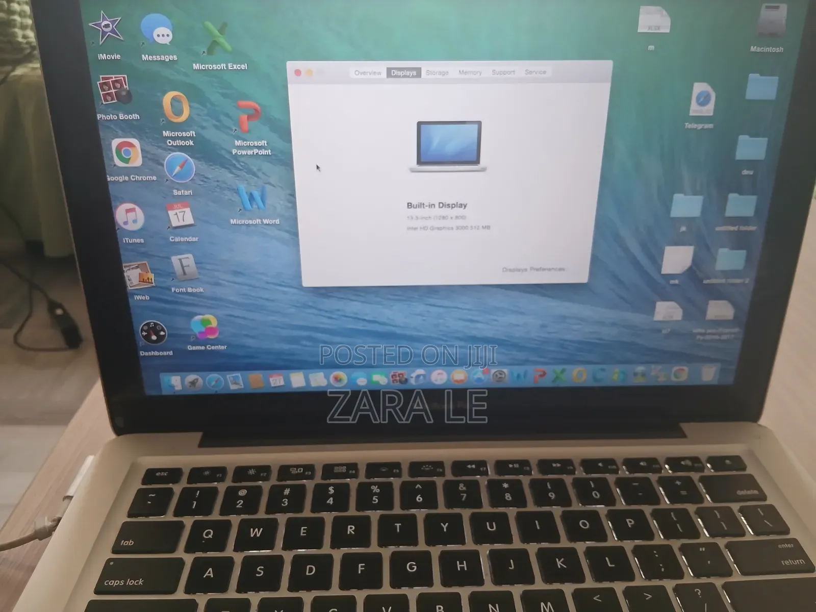 Laptop Apple MacBook Pro 2011 8GB Intel Core i5 HDD 1T