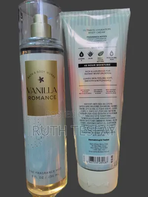 Bath Body VNilla Romance