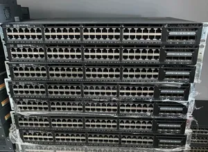 Cisco WS-C3650-48PD-L 48 GbE PoE+ 10G and 2 1G Uplinks,Layer 3 Switch