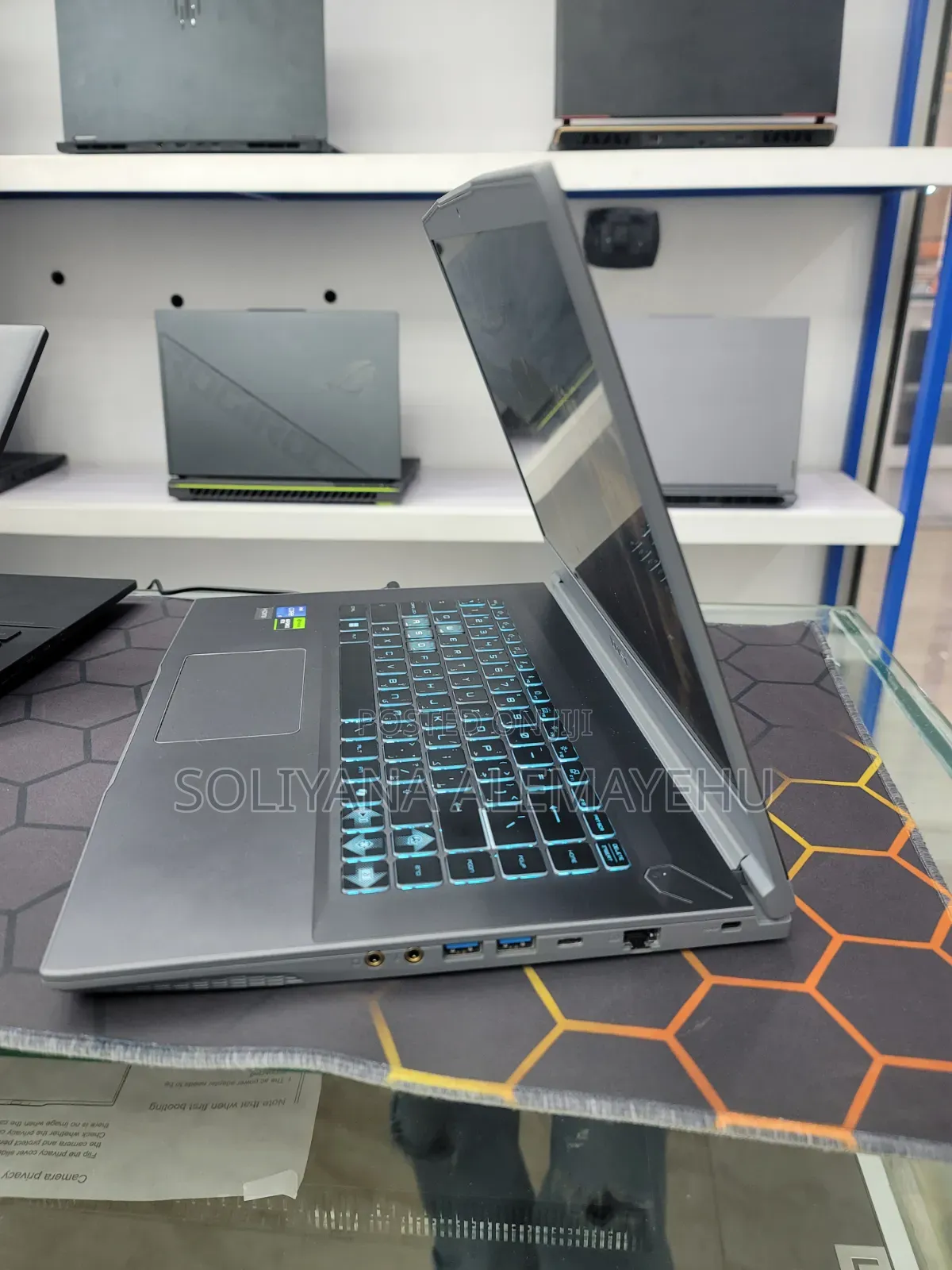 New Laptop MSI GF63 16GB Intel Core i7 SSD 512GB