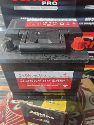 GN 55Ah Car Battery | 12V Automotive Battery