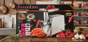 Silver Love Meat Grinder Powerful and Reliable