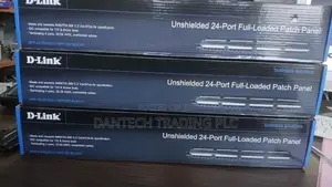 D-Link Unshielded 24-Port Fully-Loaded Patch Panel