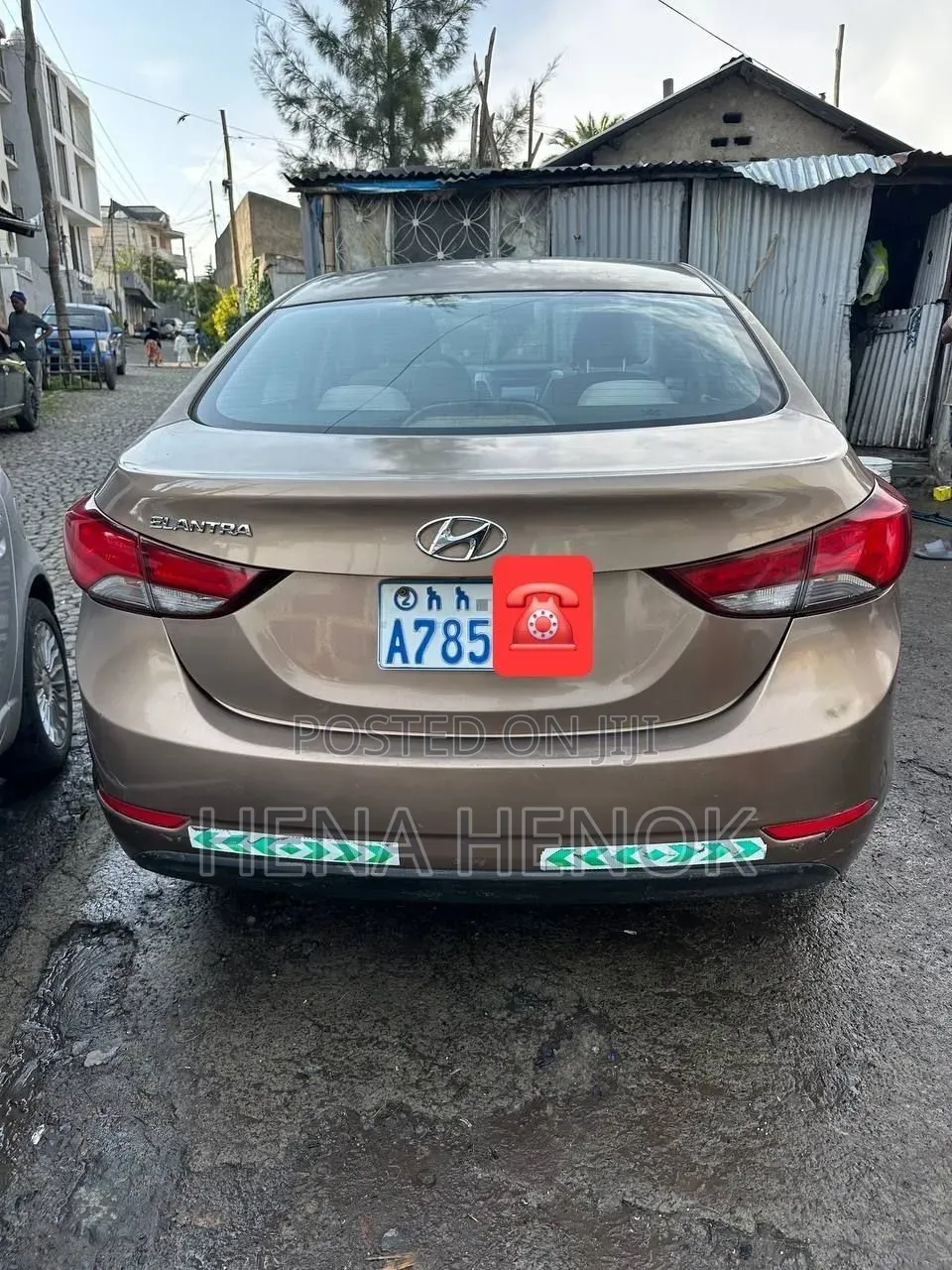 Hyundai Elantra 2014 Brown