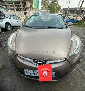 Hyundai Elantra 2014 Brown