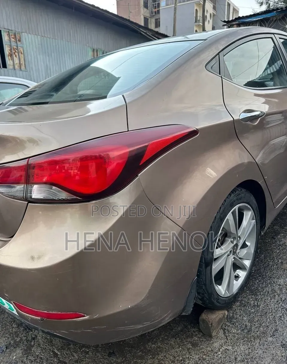 Hyundai Elantra 2014 Brown