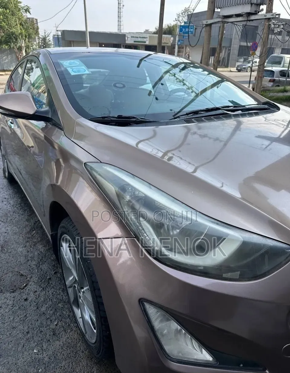 Hyundai Elantra 2014 Brown