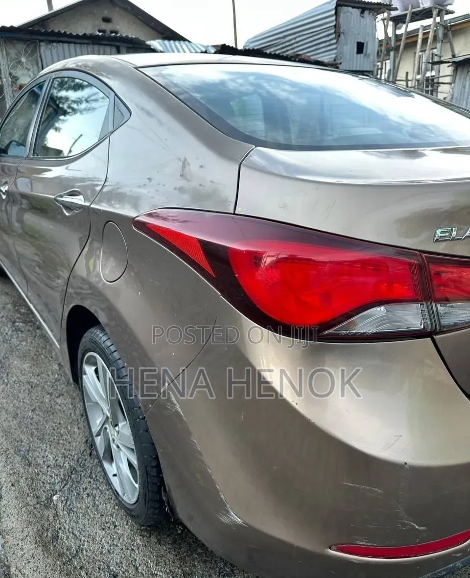 Hyundai Elantra 2014 Brown
