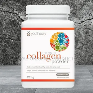 Youtheory Collagen Powder + Vitamin C and Biotin, Hydrolyzed Formula
