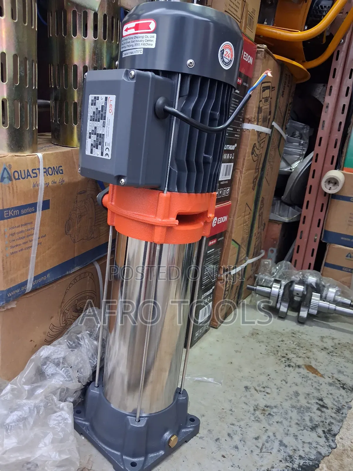 Leo 2.5HP Vertical Pump