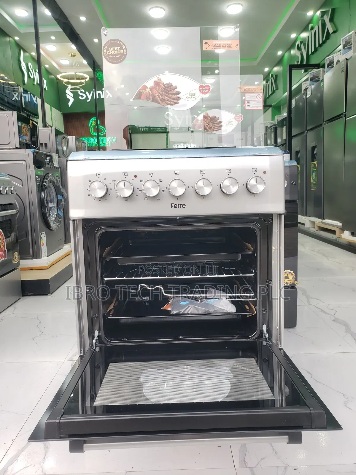 Ferre 60×60 4 Electric Made in Turkey Oven
