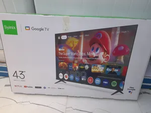 Syinix Smart Googel TV 43 Inch Andraid Framless 2026 Hifi Speaker