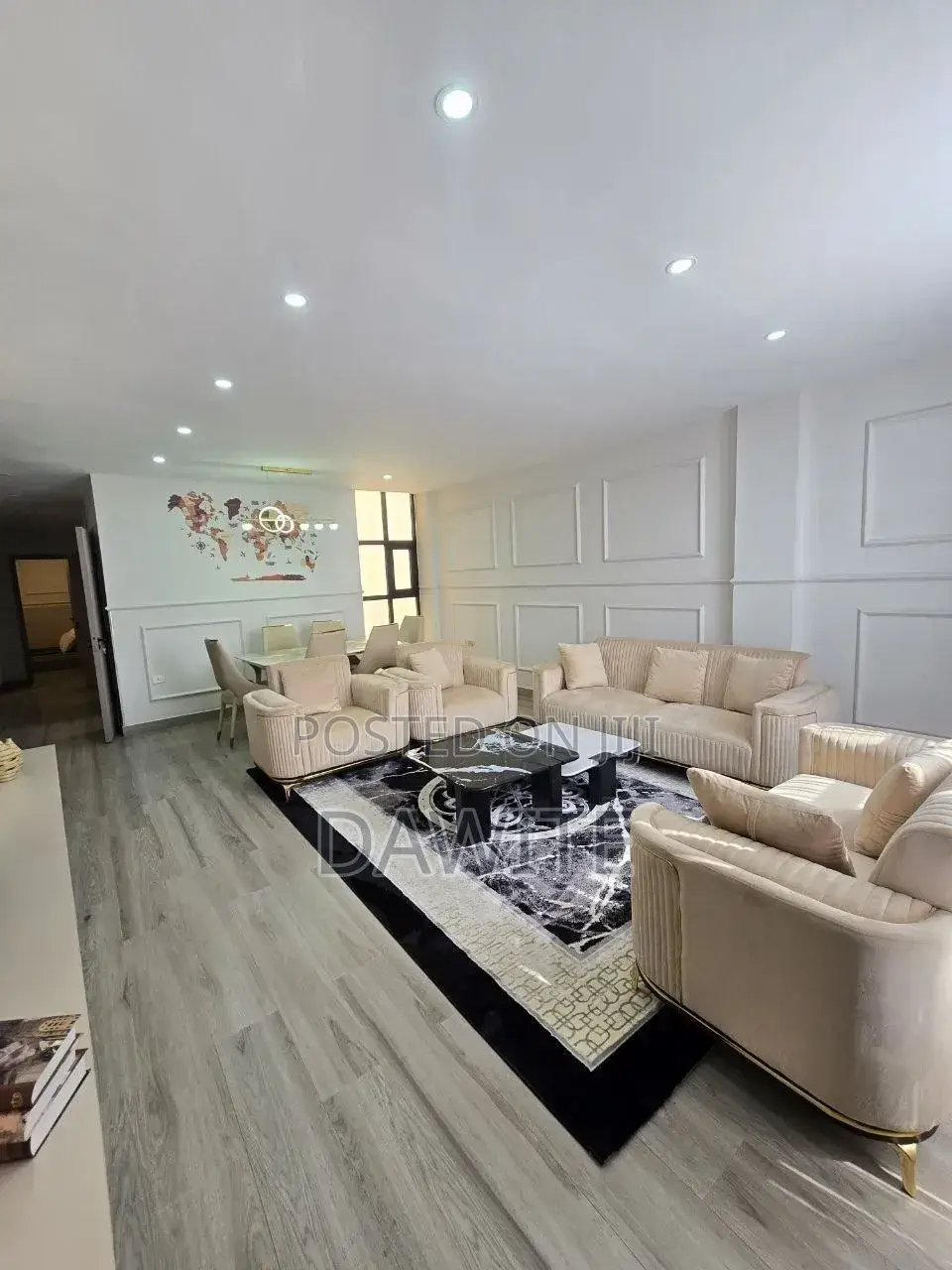 Furnished 3bdrm Apartment in የግል አፓርታማ, Bole for sale