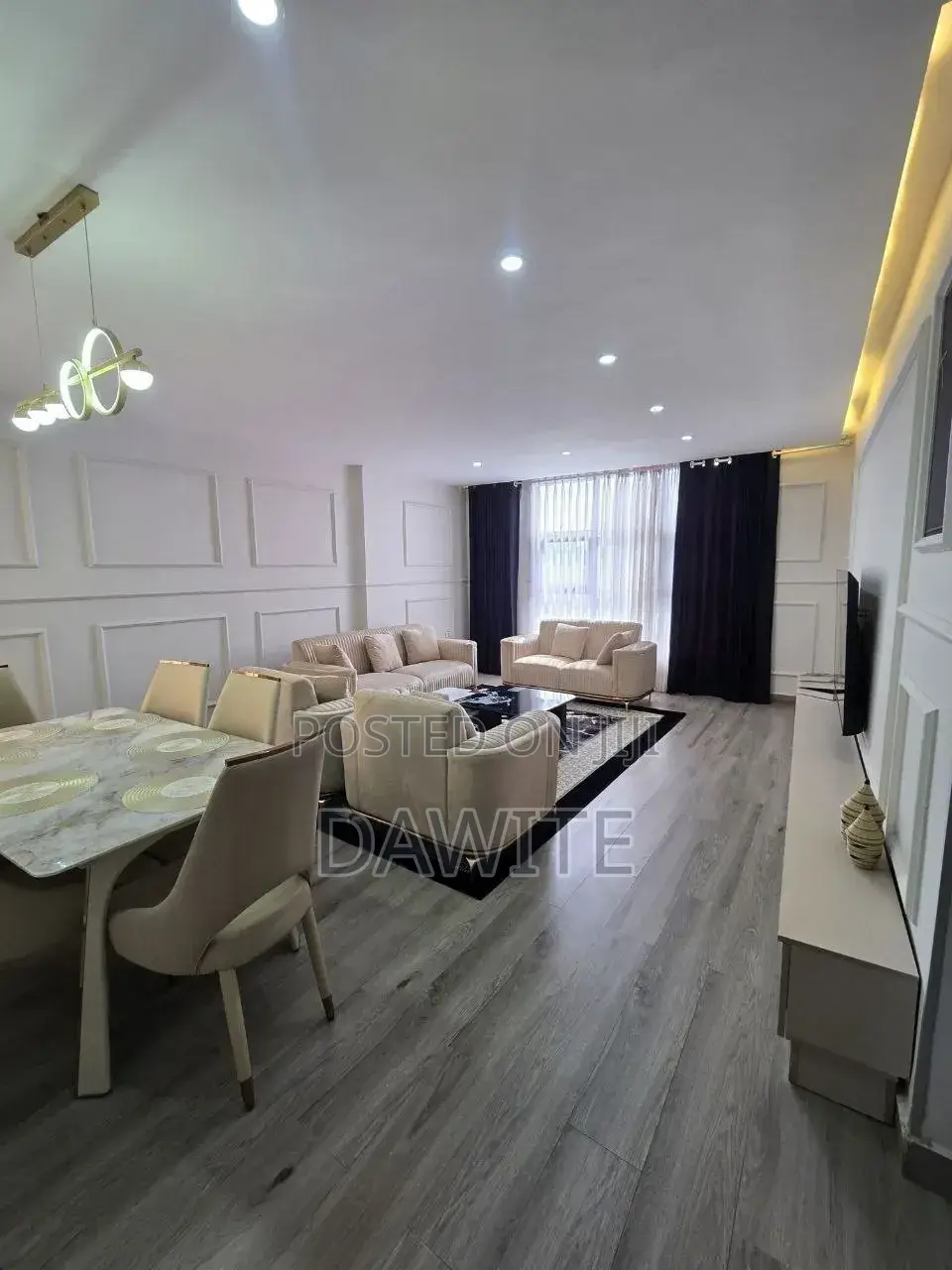 Furnished 3bdrm Apartment in የግል አፓርታማ, Bole for sale