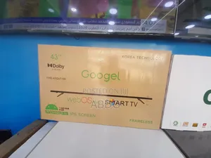 Googel Smart Webos TV 43 Inch Andraid Framless Adis 2026 Quality Hi