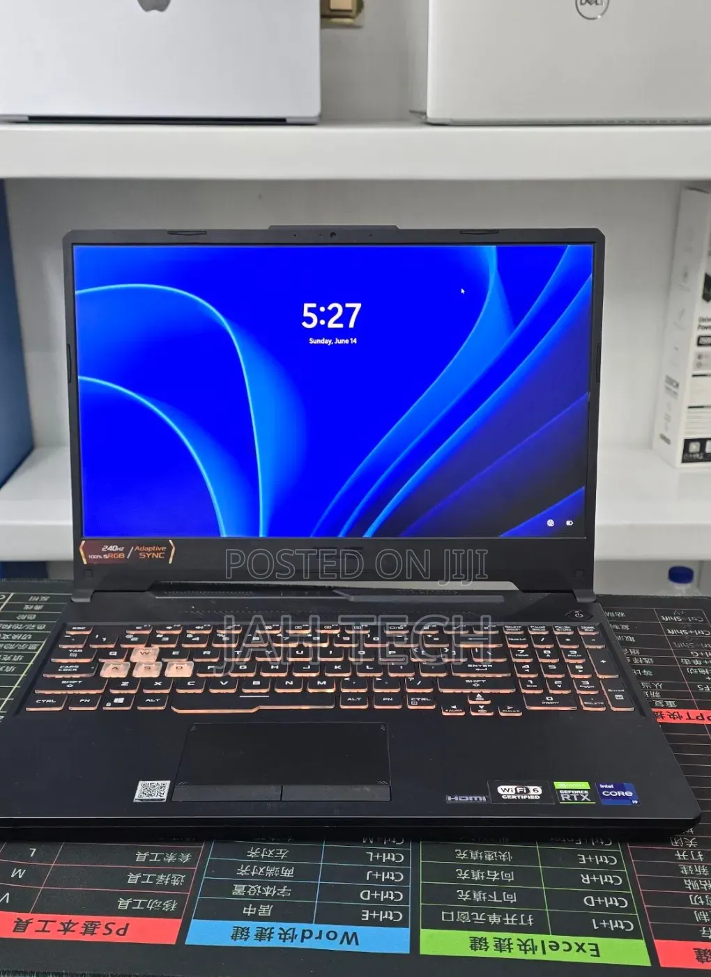 New Laptop Asus TUF Gaming A15 16GB Intel Core i9 SSD 512GB