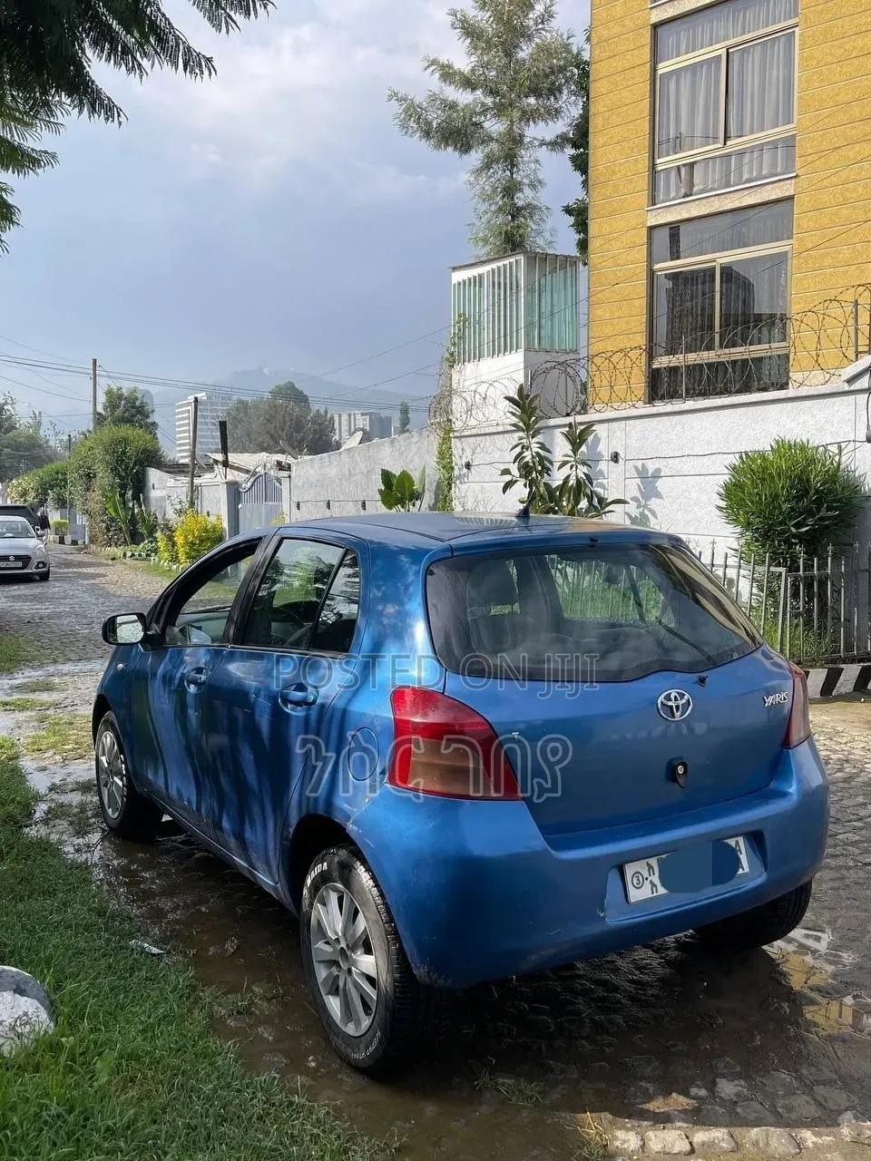 Toyota Yaris 2007 Blue