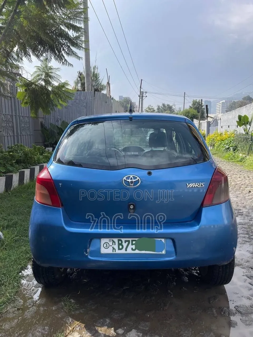 Toyota Yaris 2007 Blue