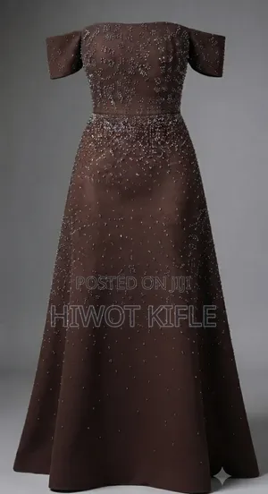 Habesha Hiwot Chiffon Dress
