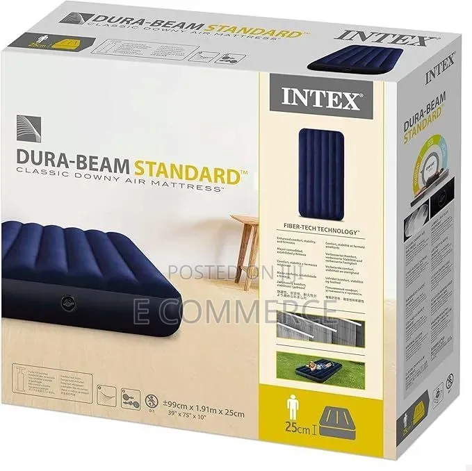 Dura-Beam Series Classic Downy Airbed Intex Classic Downy Air Mattress