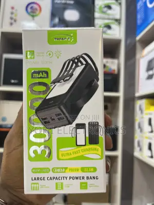 RUGGA'S RGY-300 30000mAh Ultra-Fast Charging Power Bank