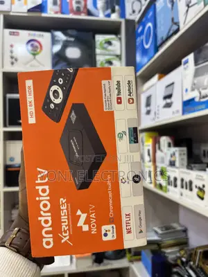 Xcruiser Novatv V12 Ai /HDR Android TV Box With Voice Remote