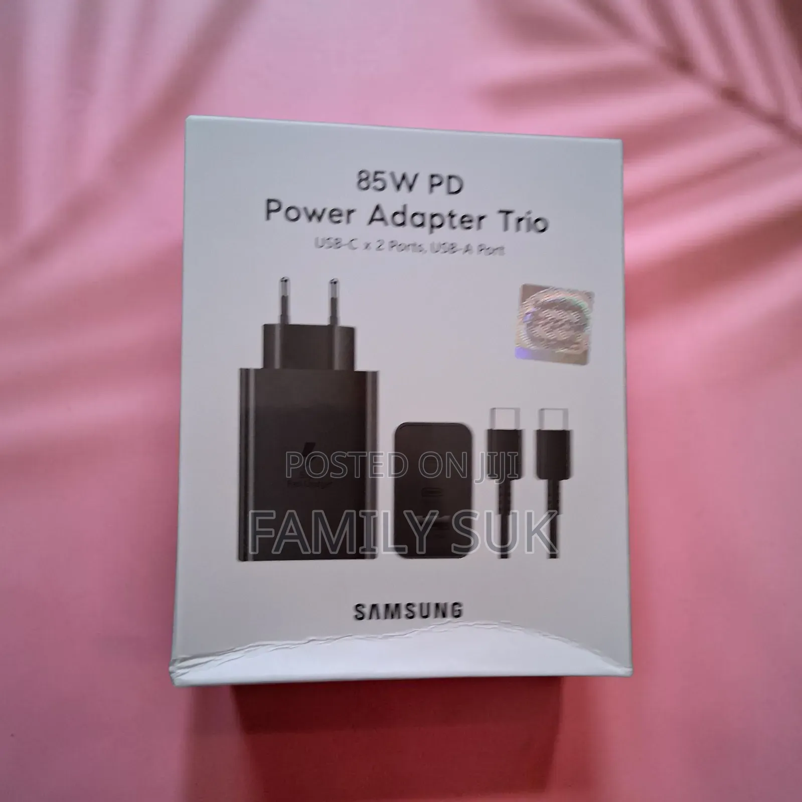 85W PD Power Adapter Trio | Cargador Trío 85W
