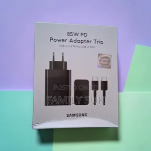 85W 3-Port Wall Charger | Cargador De Pared 85W