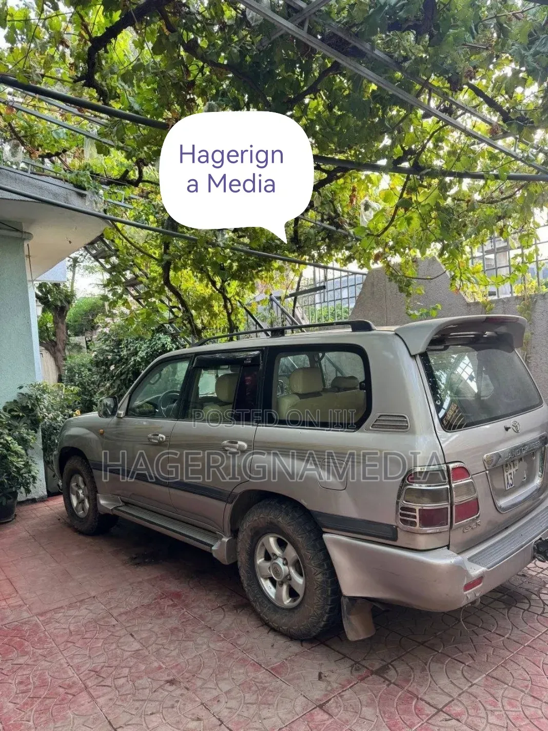 Toyota Land Cruiser 2003 Gray
