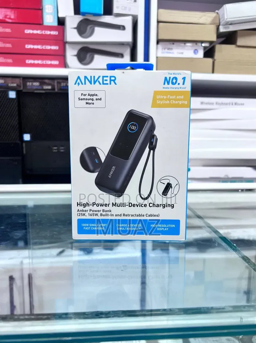 Anker 165W Laptop Power Bank – 25,000 mAh (Model A1389)