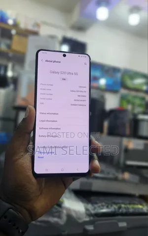 New Samsung Galaxy S20 Ultra 5G 128 GB Black
