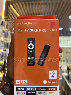 POZZER MY TV Stick PRO – Android TV Streaming Stick