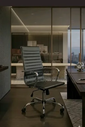 High Back Leather Office Chair