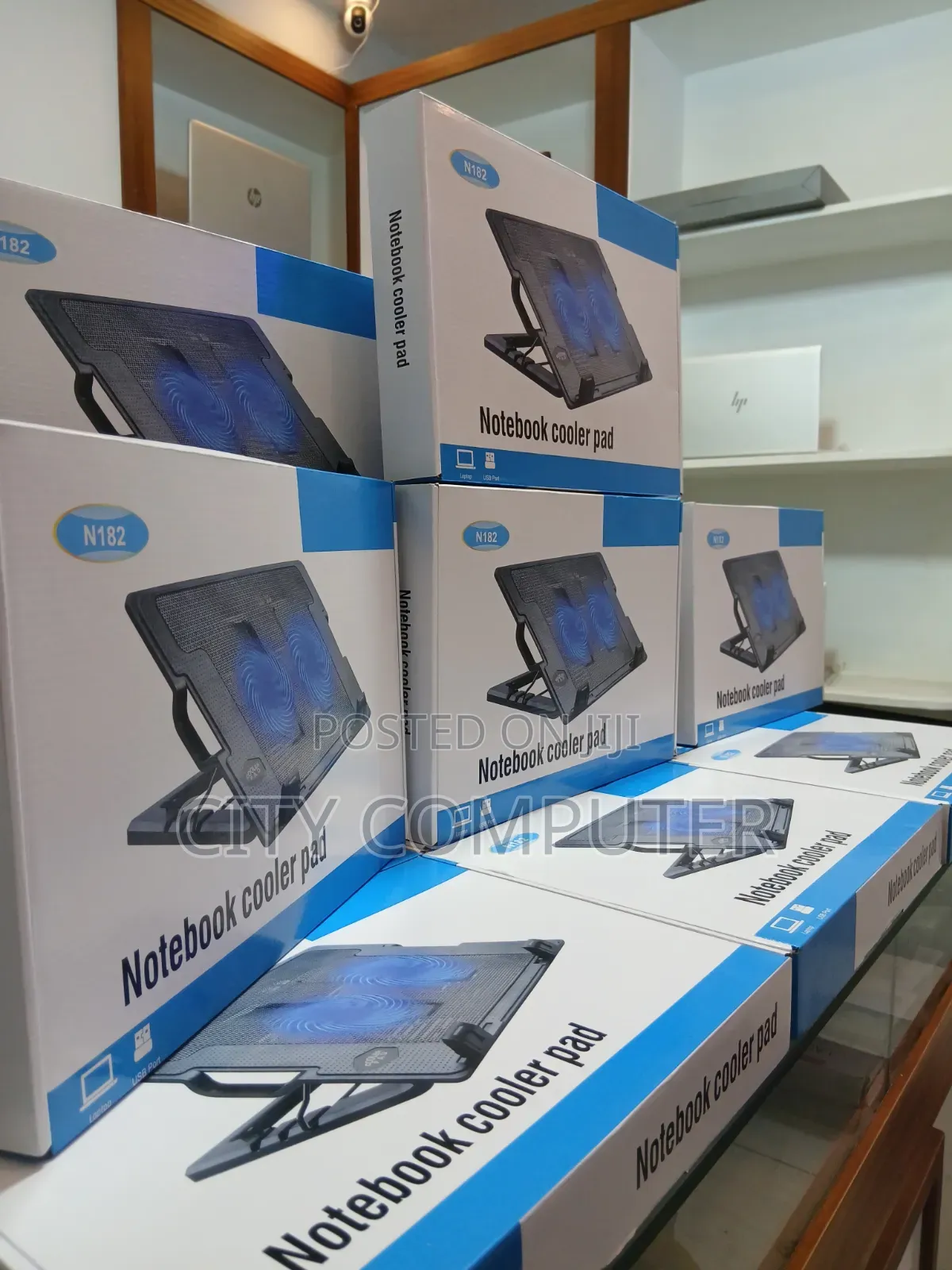 Laptop Stand Fun Blue Light