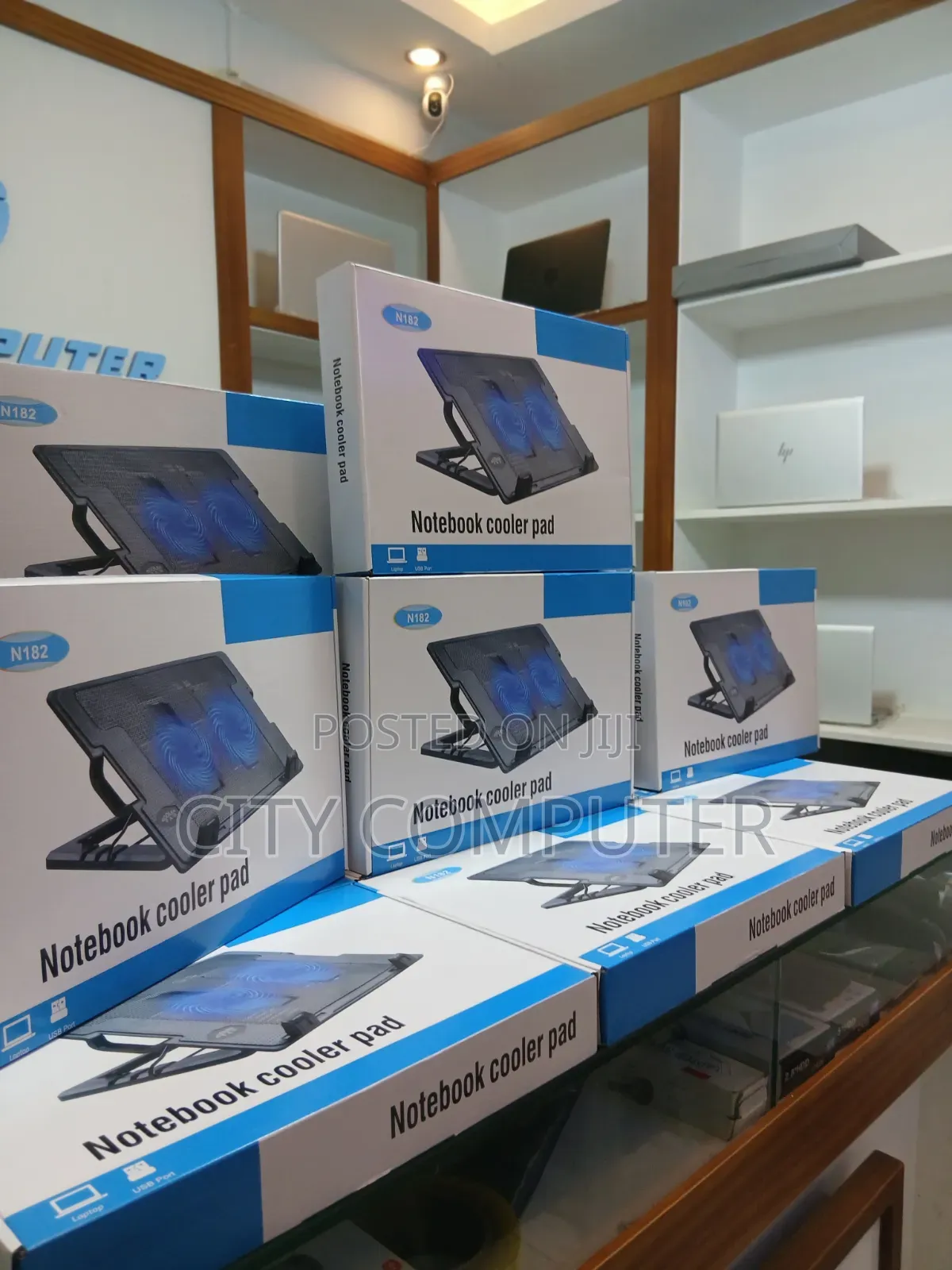 Laptop Stand Fun Blue Light