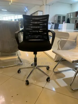 Secretarial Office Chair With Wheels