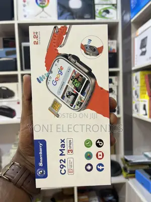 Smartbarry C92 Max 4G Smartwatch With Dual Camera SIM Card Support