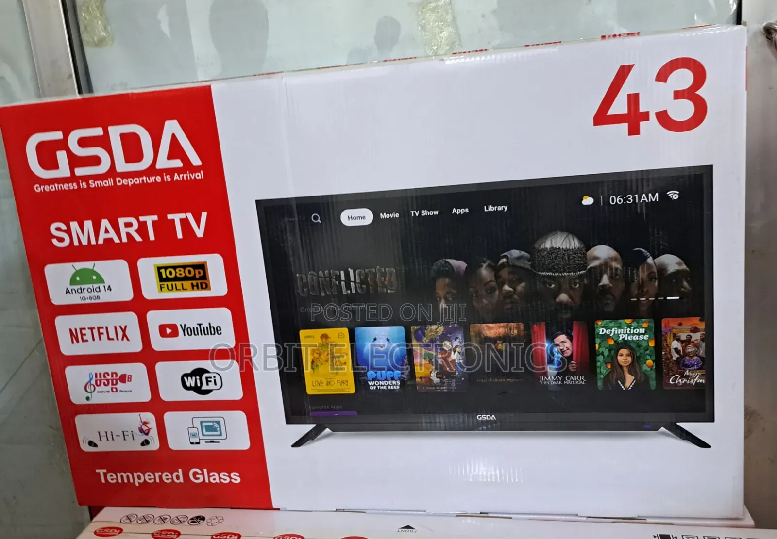 Gasda 43 Inch TV