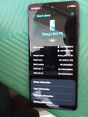 Samsung Galaxy S20 FE 128 GB Black