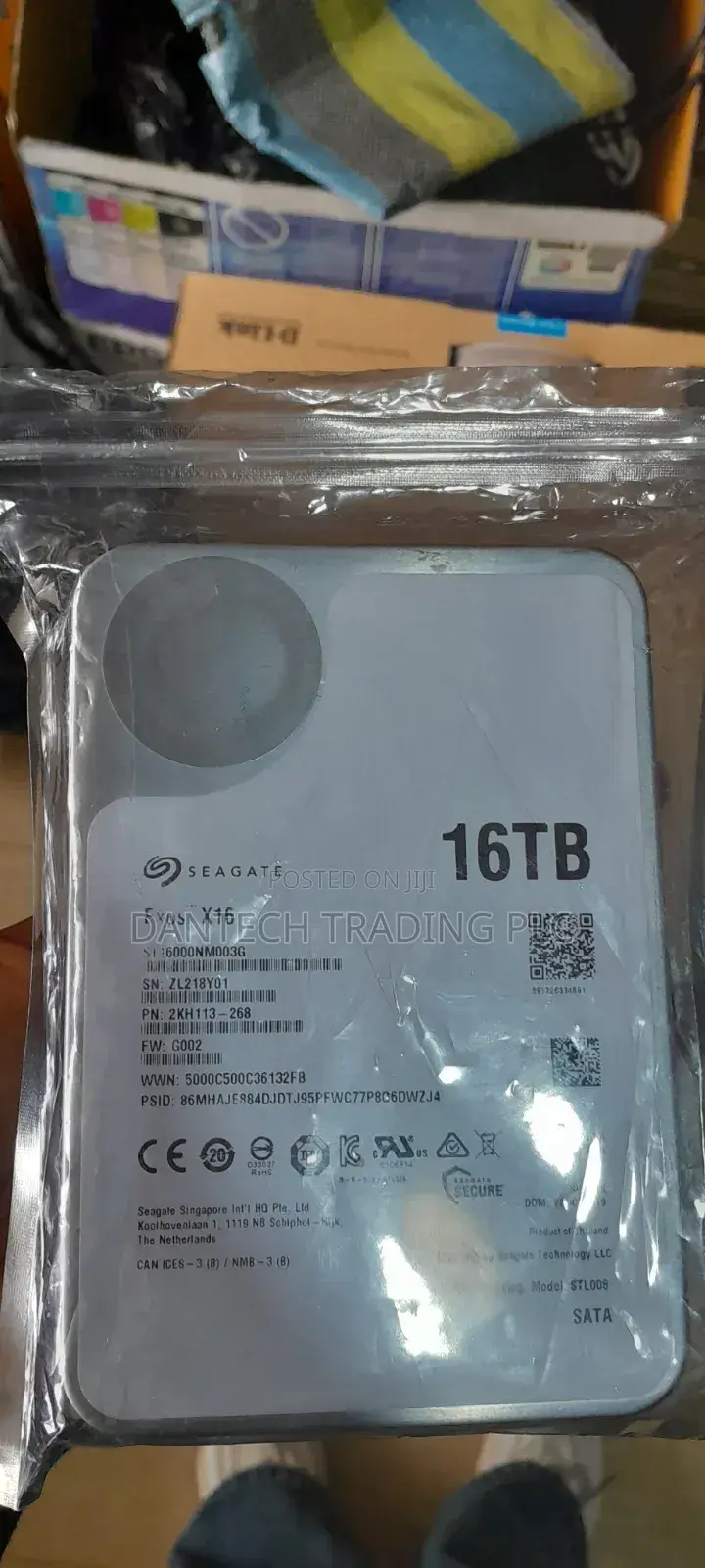 Seagate Exos X16 16TB Enterprise Server Hard Drive