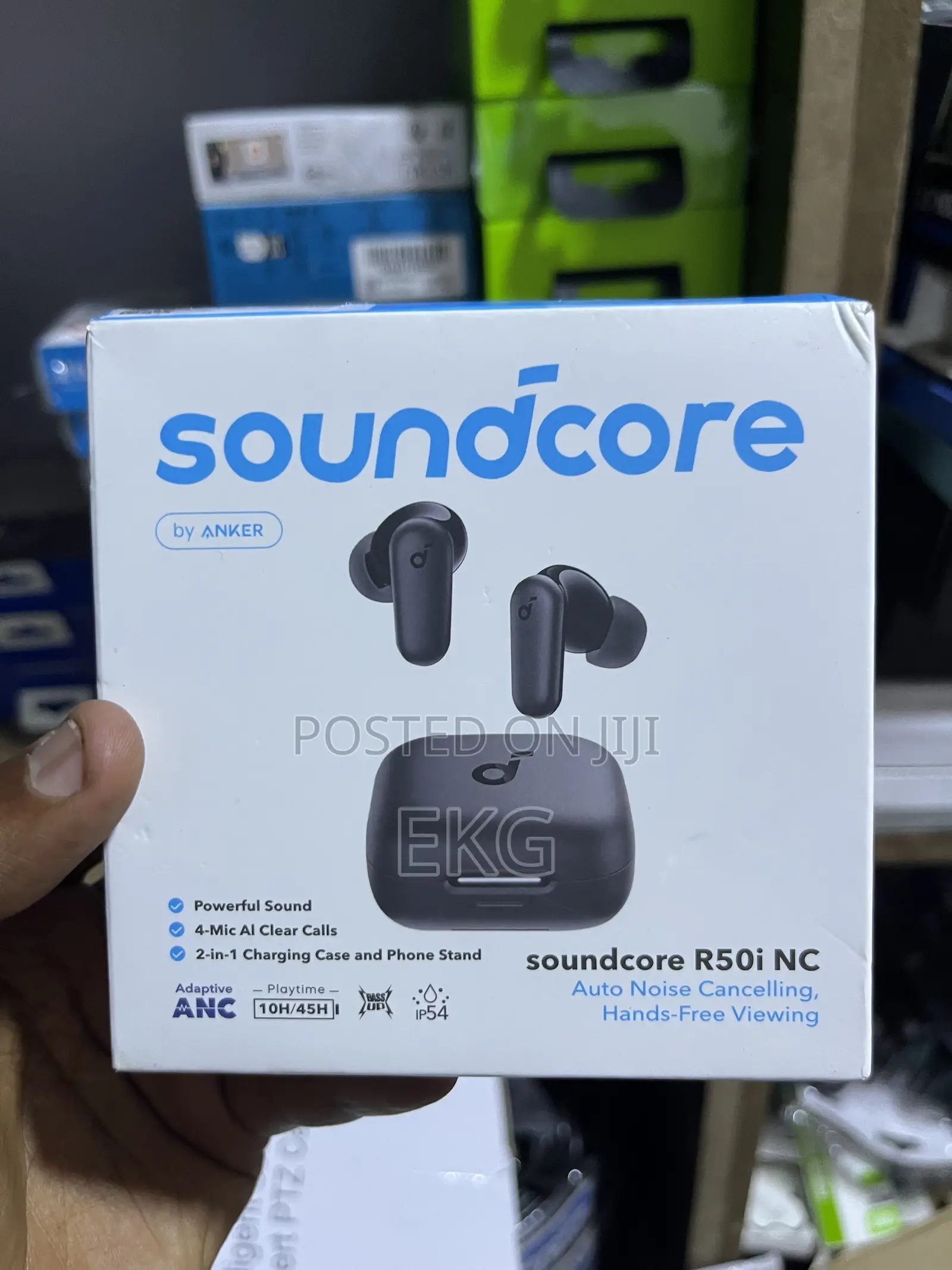 Anker Soundcore R50i NC Wireless AirPod - ኦሪጅናል የጆሮ ማዳመጫ