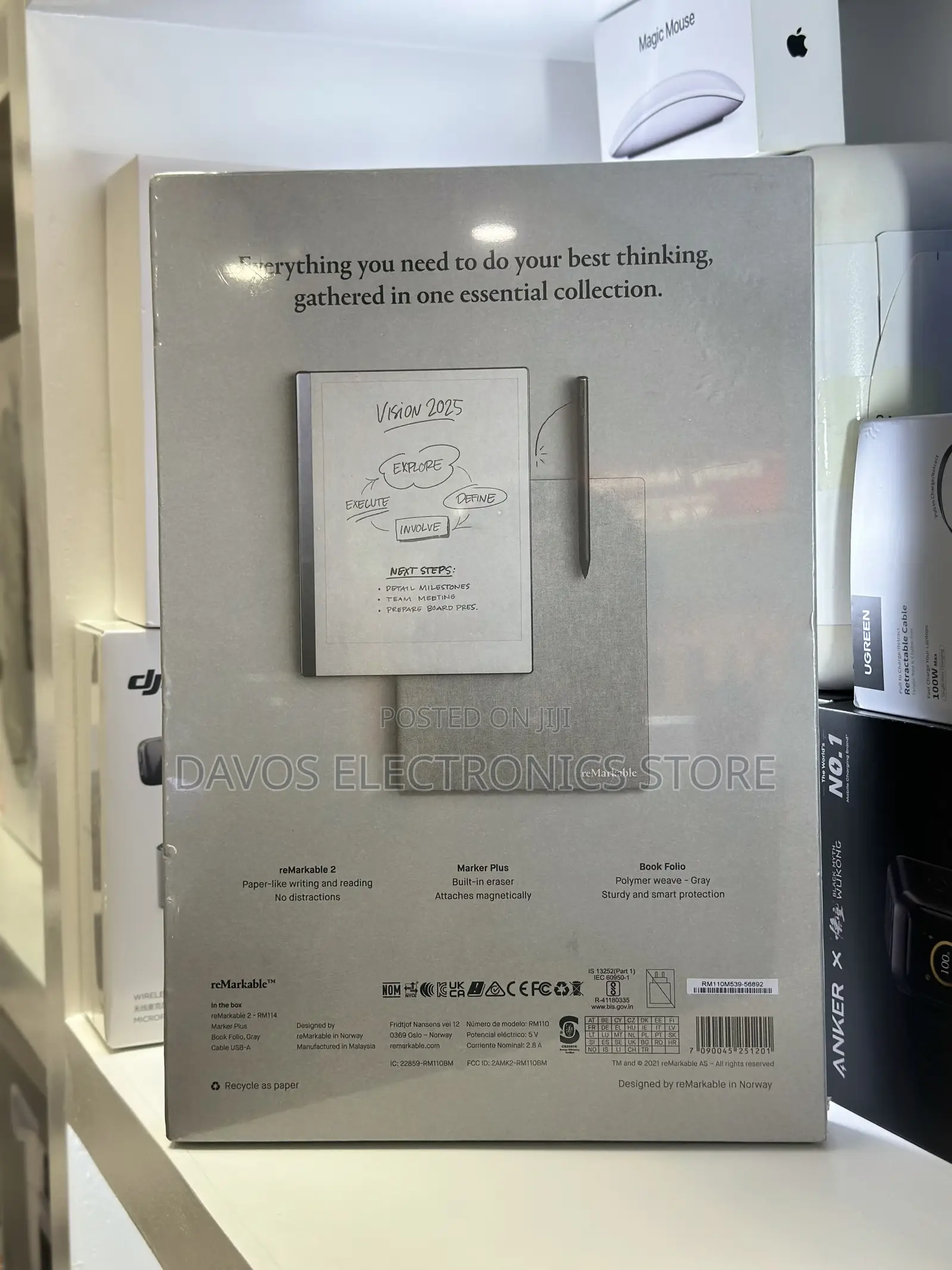 New reMarkable 2 8 GB Gray