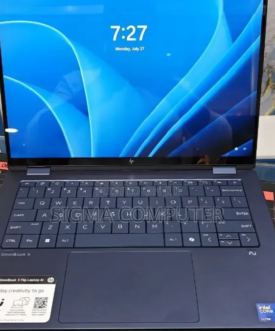 New Laptop HP OmniBook X Flip 14" 16GB Intel Core Ultra 7 SSD 1T