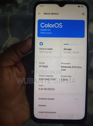 Oppo A57 128 GB Gray