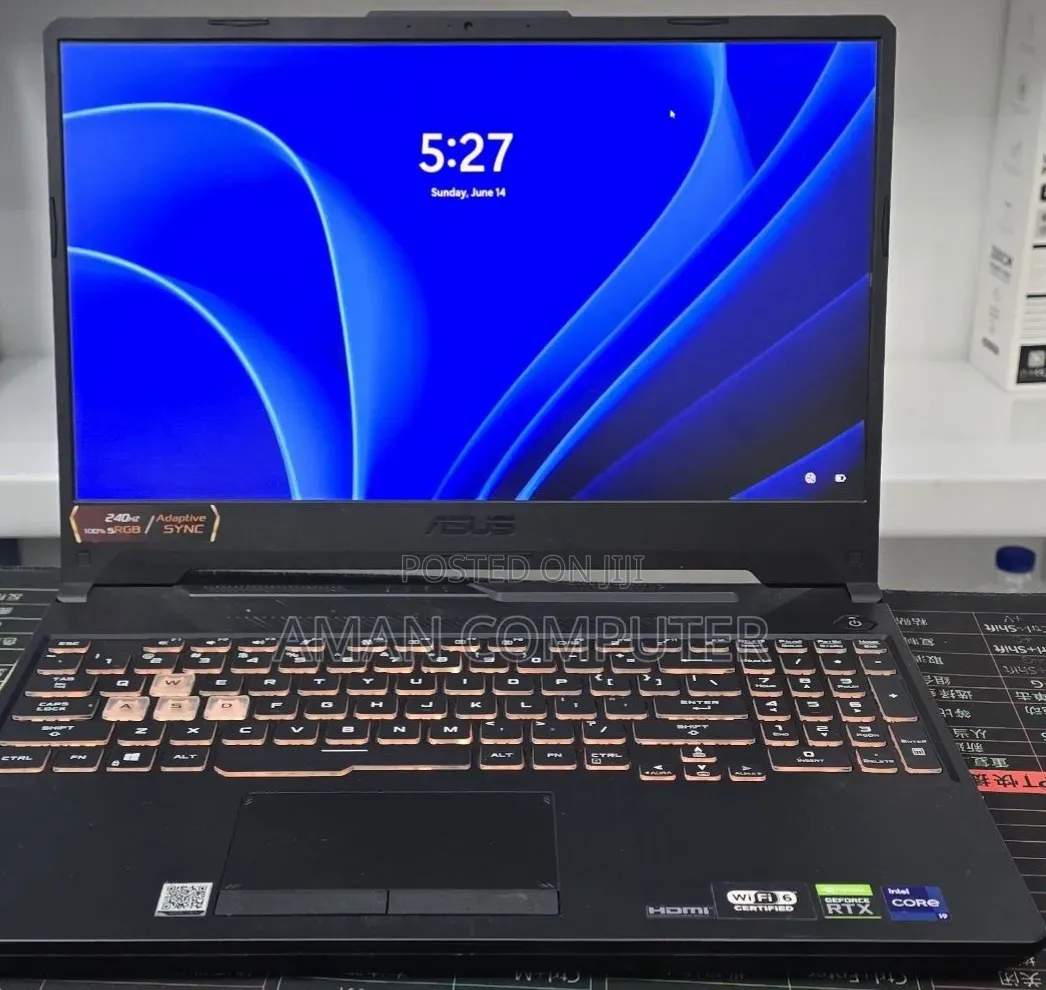 New Laptop Asus TUF Gaming A15 16GB Intel Core i9 SSD 512GB