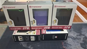 4TB Transcend External Hard Disk Drive Storage
