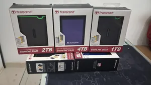 4TB Transcend External Hard Disk Drive Storage